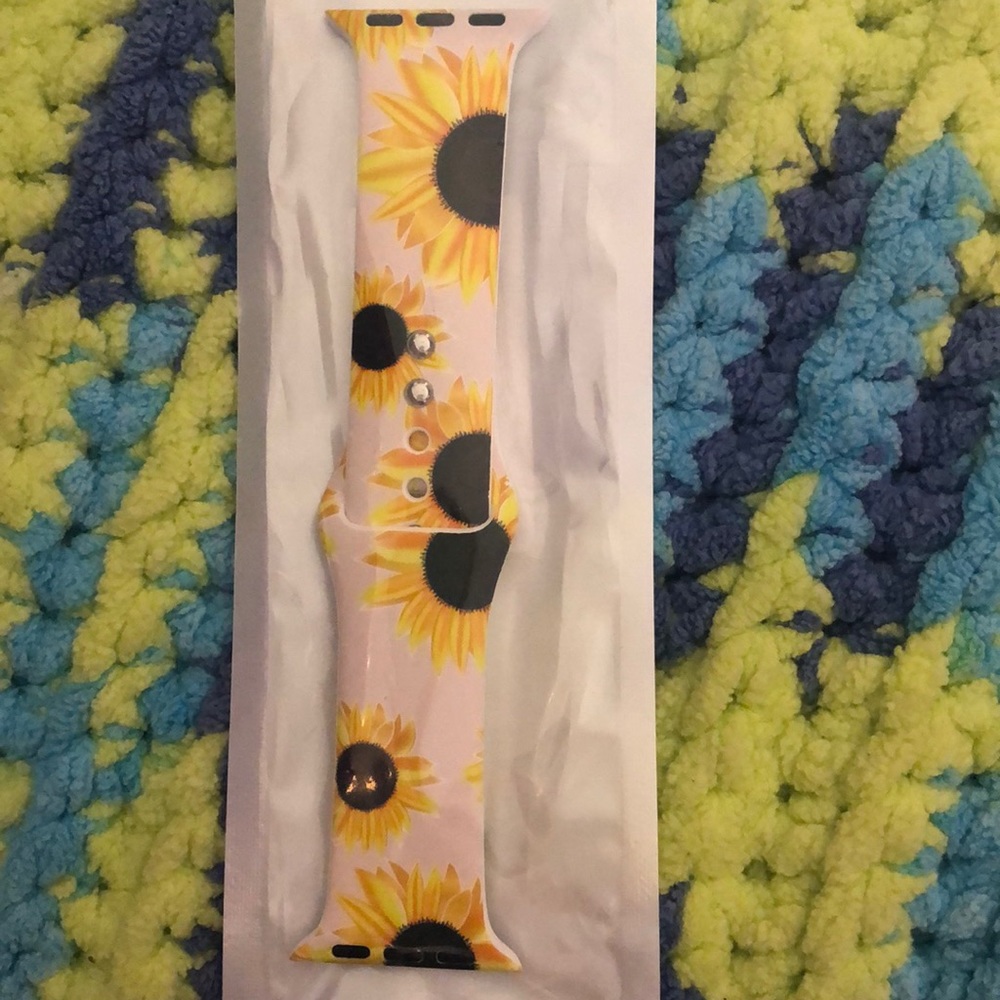 BRAND NEW!! Sunflower Apple Watch band.